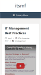 Mobile Screenshot of itsmf.nl