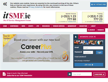 Tablet Screenshot of itsmf.ie