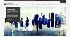 Desktop Screenshot of itsmf.ca