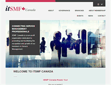 Tablet Screenshot of itsmf.ca
